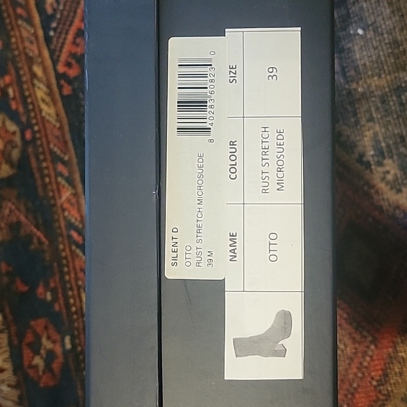 SOLD Anthro Silent D Otto Platform Boots in Rust / Orange - sz 8 EU 39 - Picture 6 of 7